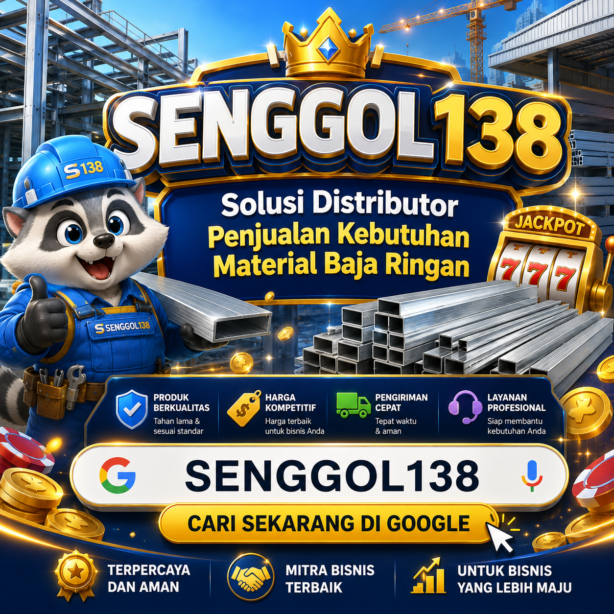 Material Baja Ringan Premium SENGGOL138